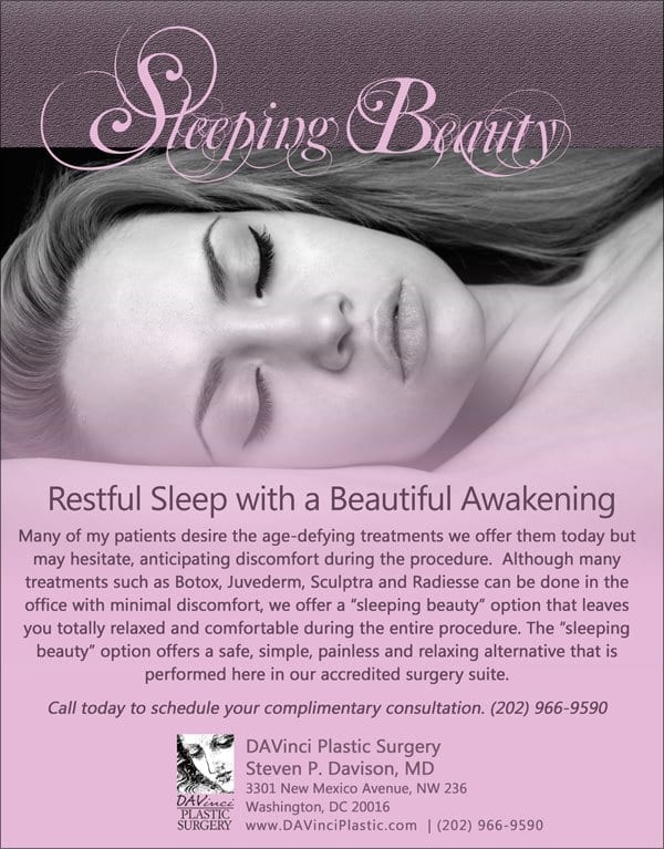 SLEEPING BEAUTY a Twilight Sleep for Painless Botox®, Juvederm, Radiesse, Sculptra and much more!