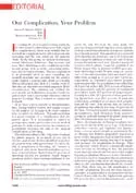 Article: Our Complication, Your Problem