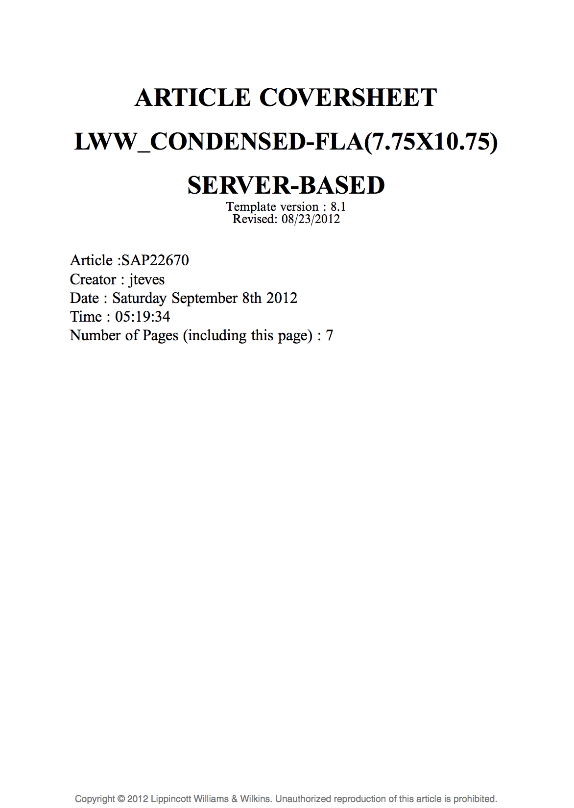 Article: The Acellular Dermal Matrix Onlay Graft For Areolar Reconstruction