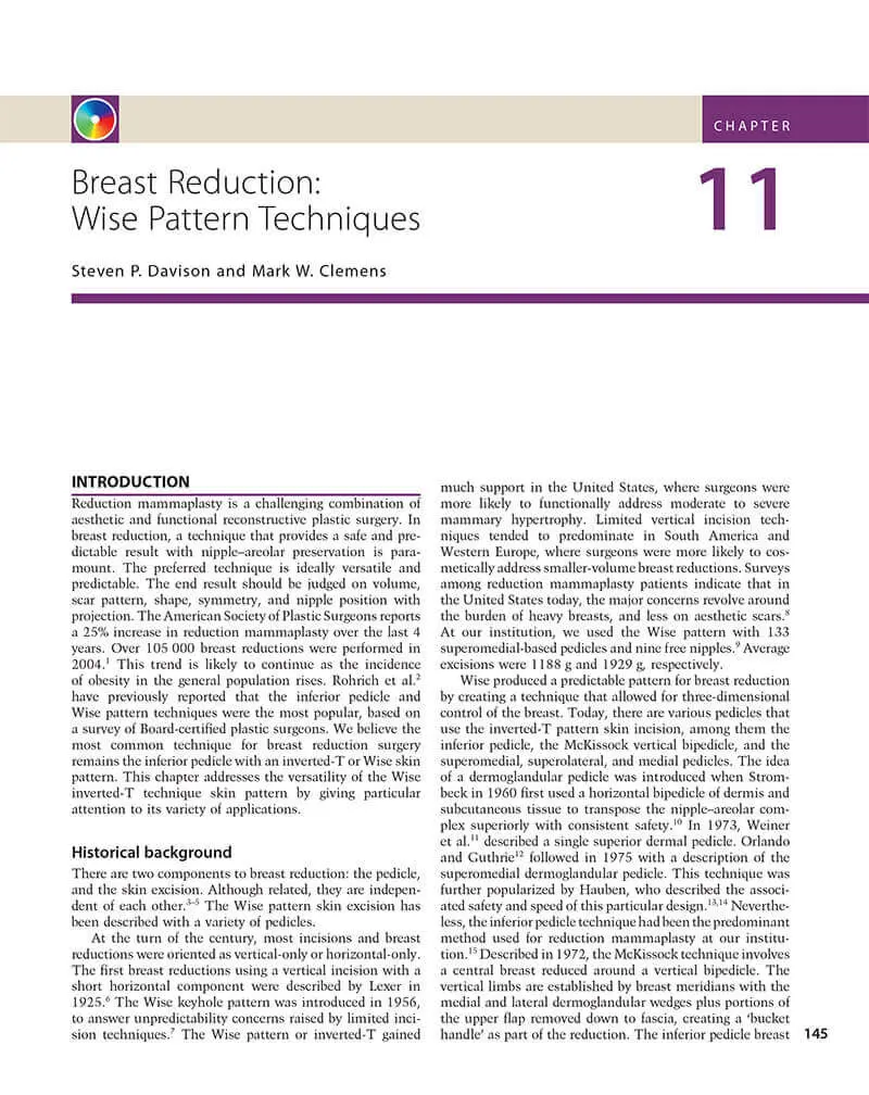 Article: Wise Pattern Breast Reconstruction